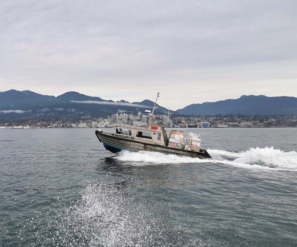 Charter Water Taxi | Mercury Transport